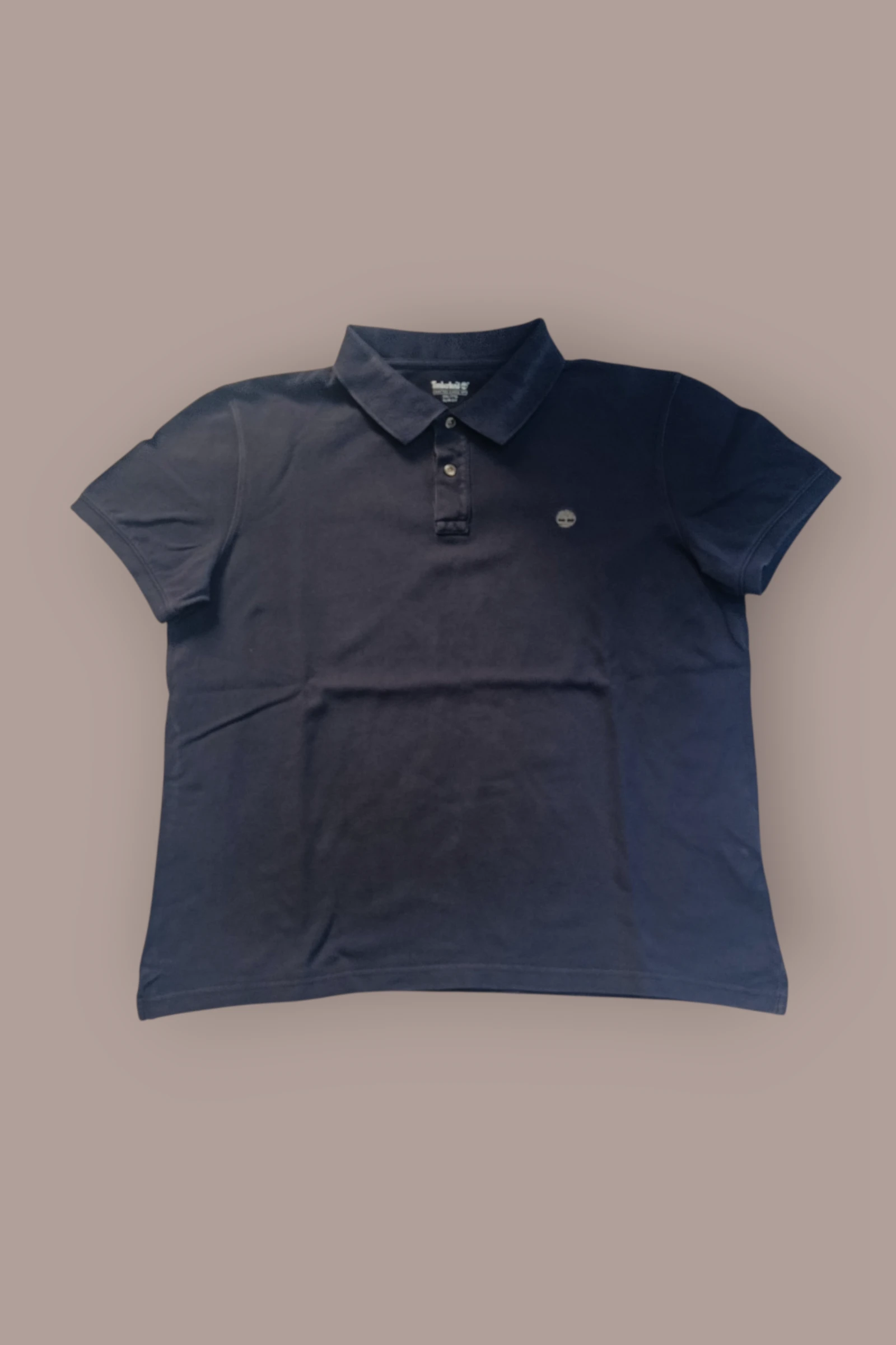 | Polo Timberland Hombre | Color Azul Marino | 100% Algodón | Piqué Logo Bordado | Talla XXL |
